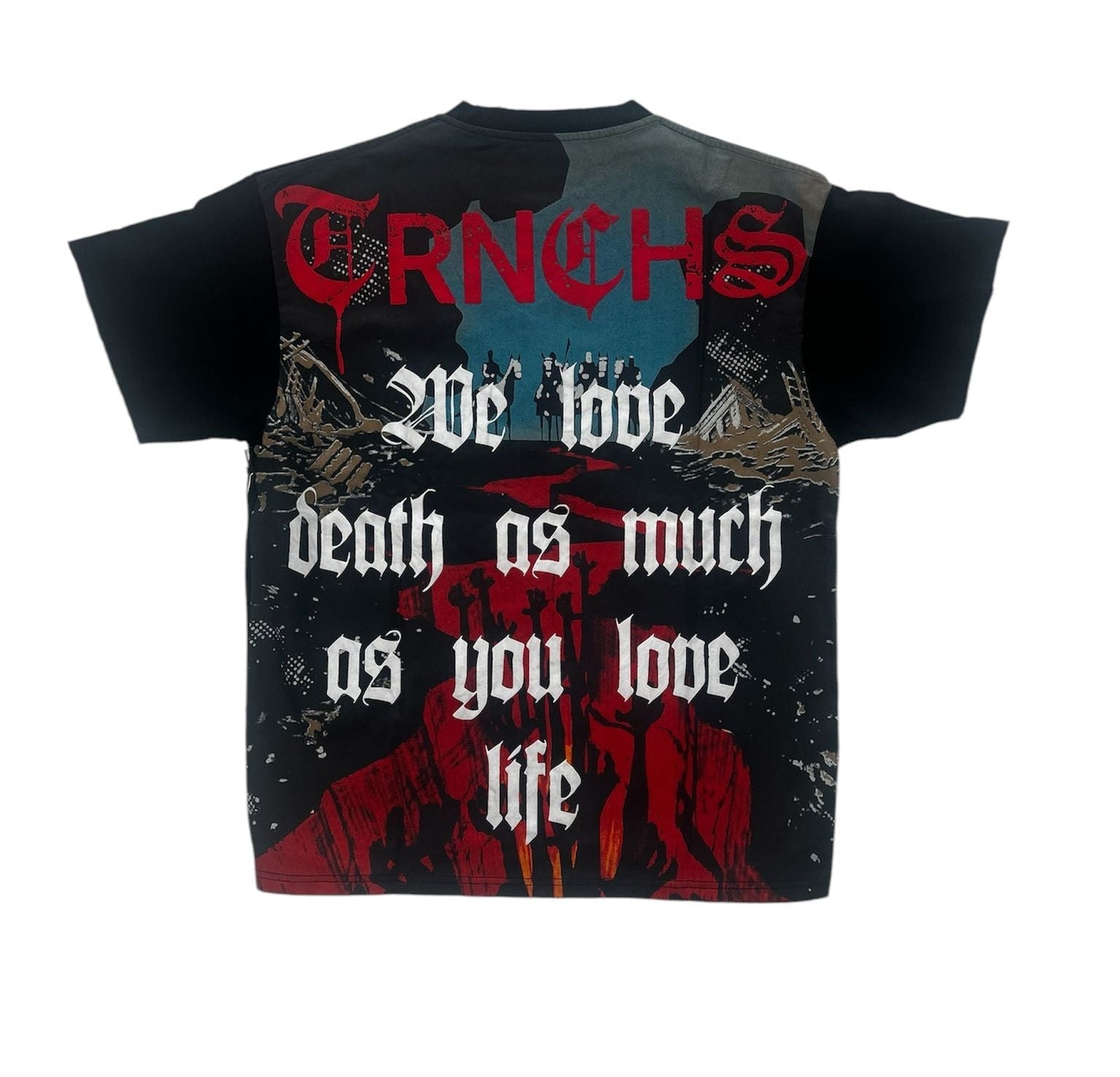 Trnchs "Khandaq" Black Tee