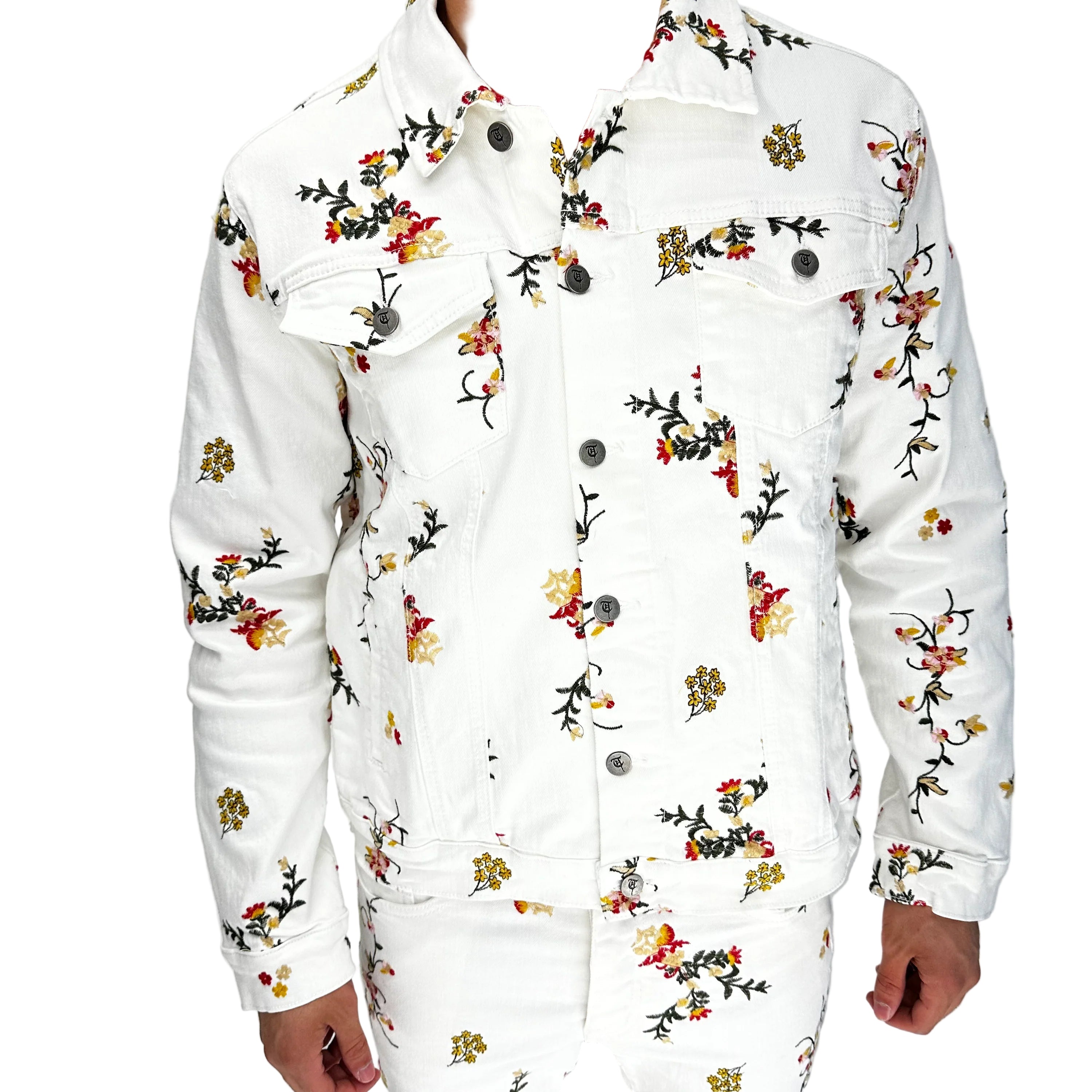 Trnchs "Spring" Denim Jacket Multi