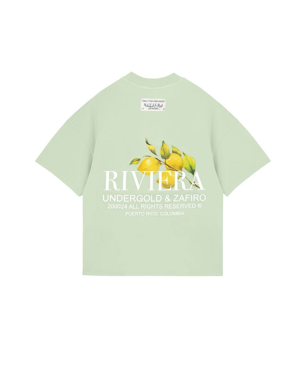 Undergold "Lemon Tree" Box Tee Green