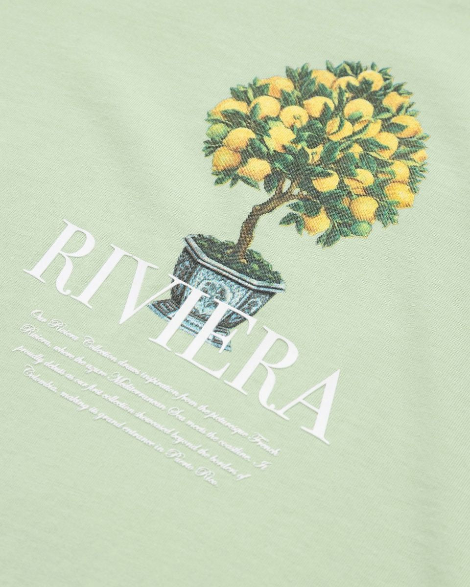 Undergold "Lemon Tree" Box Tee Green