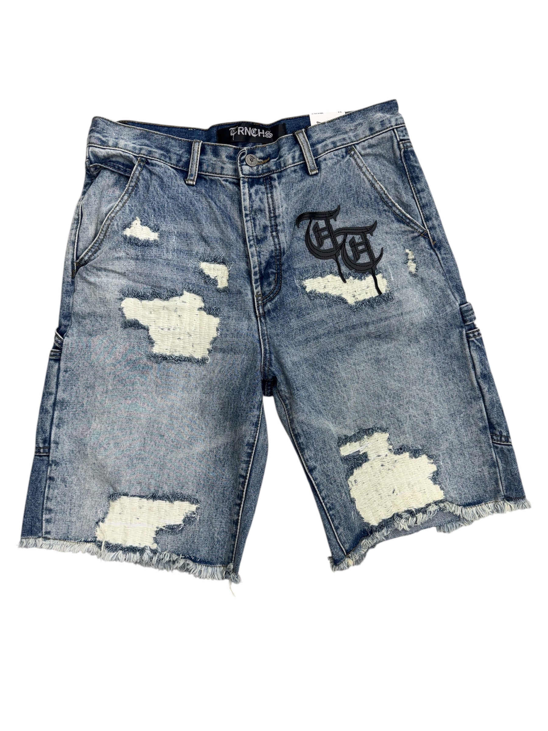 Trnchs Jeneen Shorts Light Wash