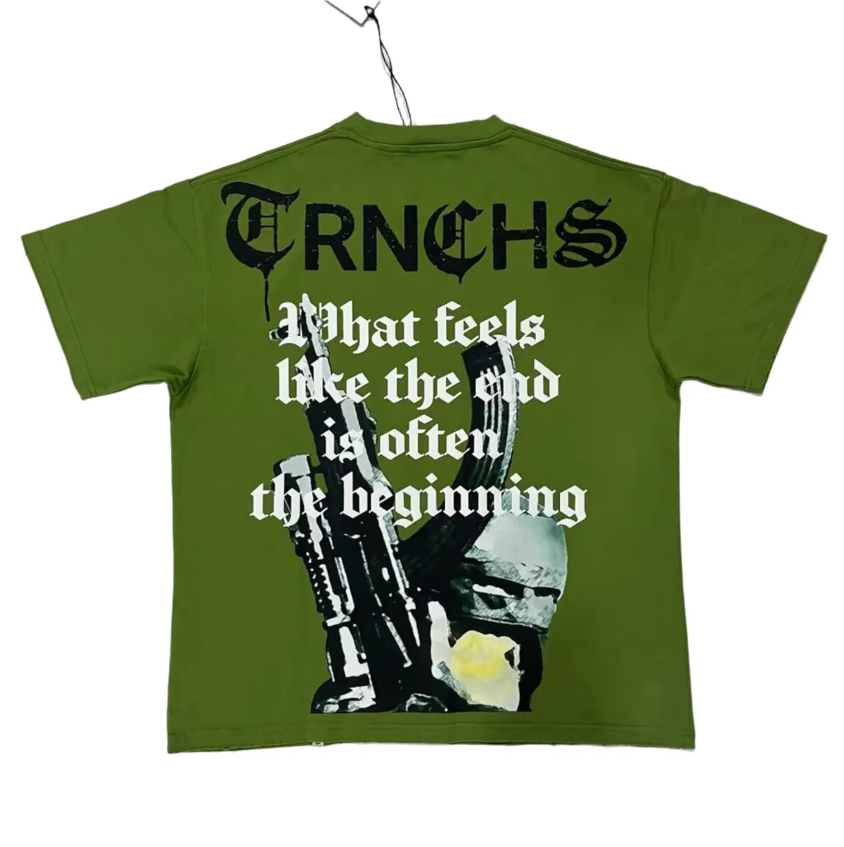 Trnchs "Masked Soldier" Tee Olive