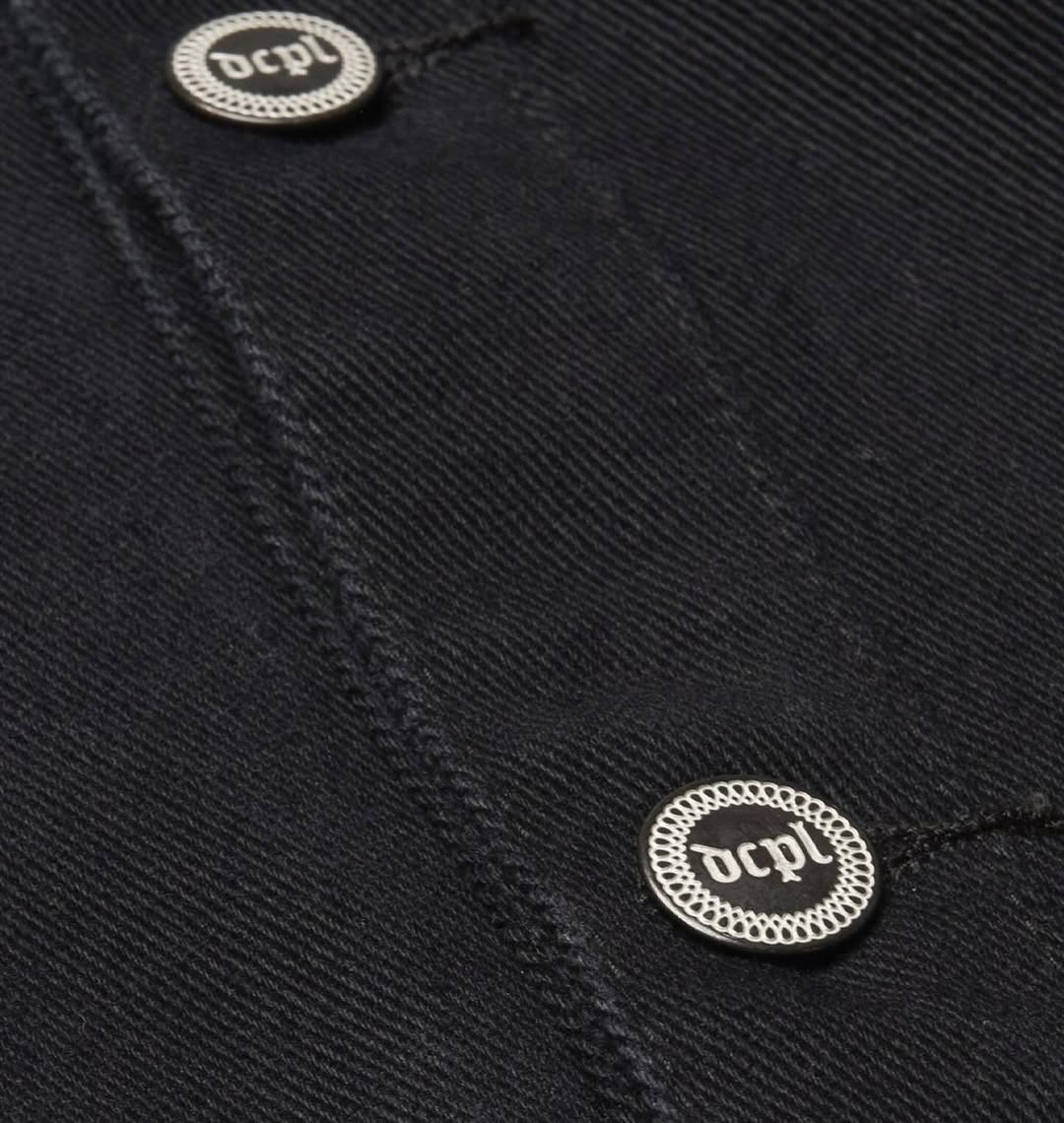 DCPL "Strikes" Jean Jacket Black
