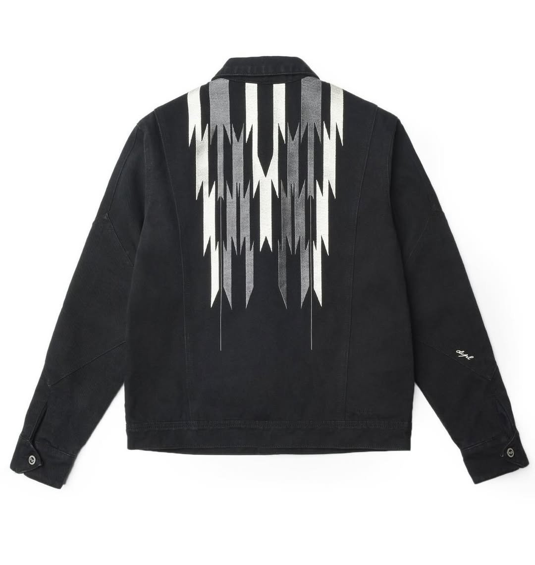 DCPL "Strikes" Jean Jacket Black