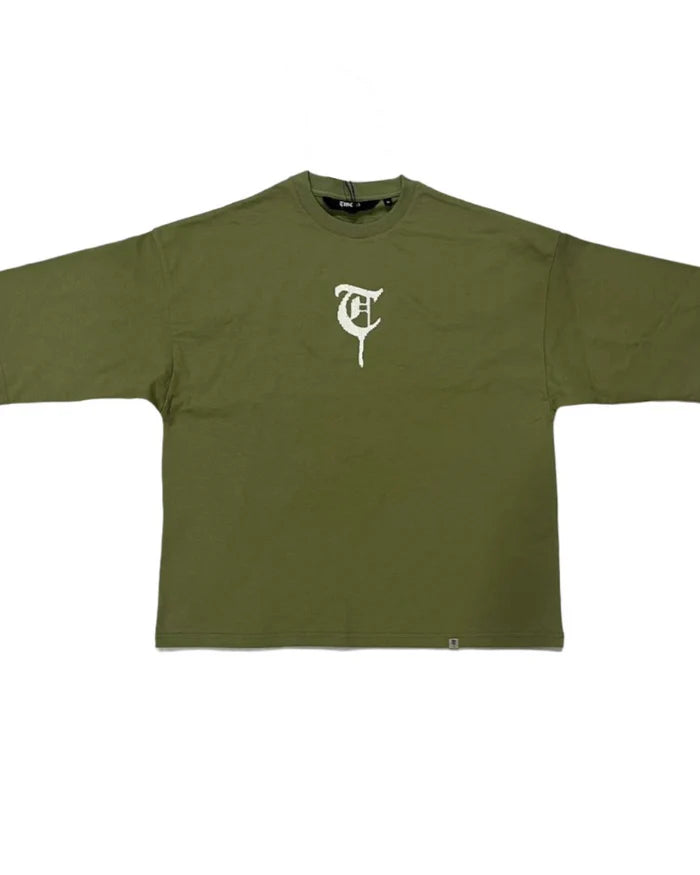 Trnchs "Yakhaf" Box Tee Olive