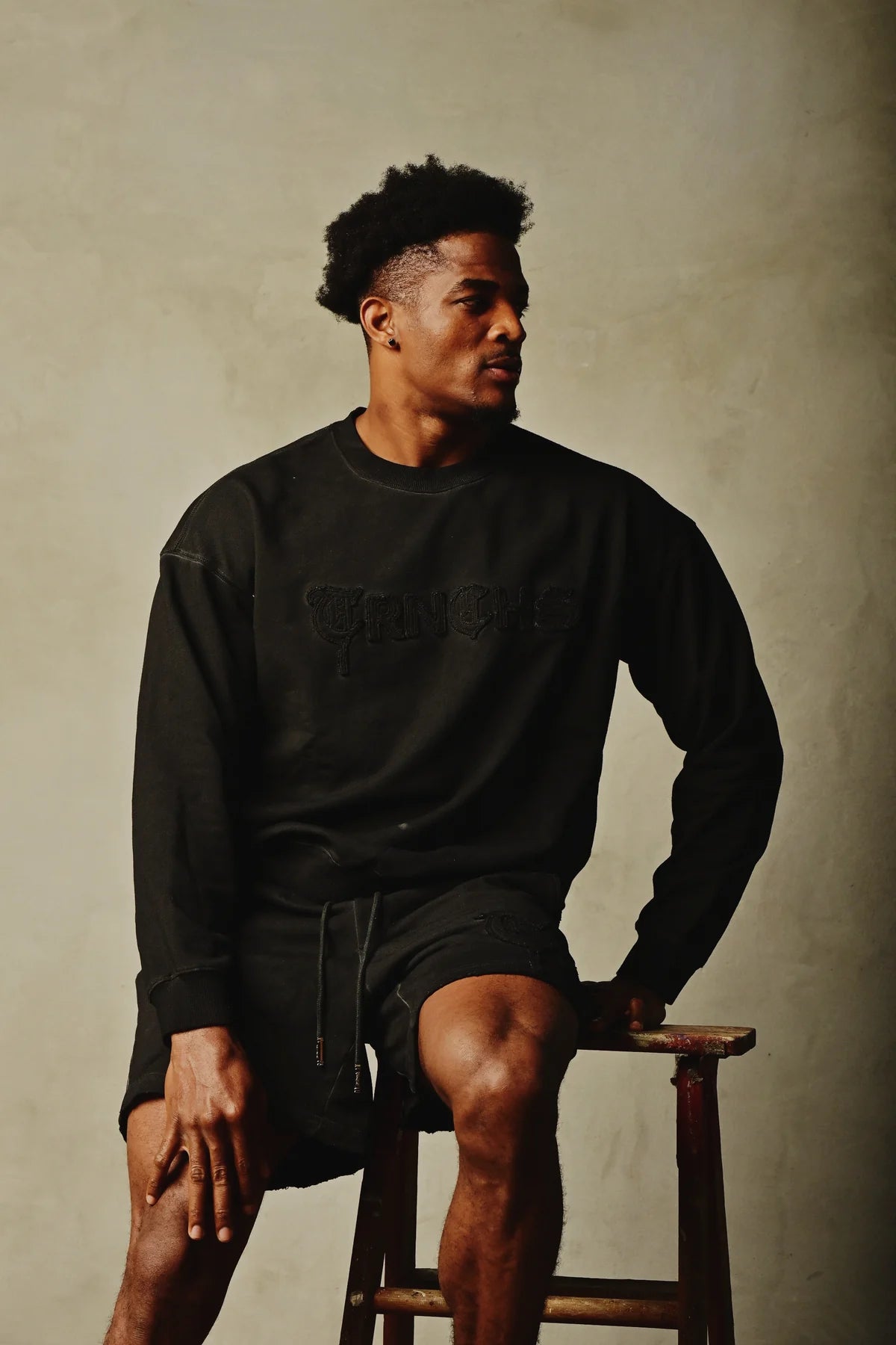 Trnchs "Mawada" Shorts Black