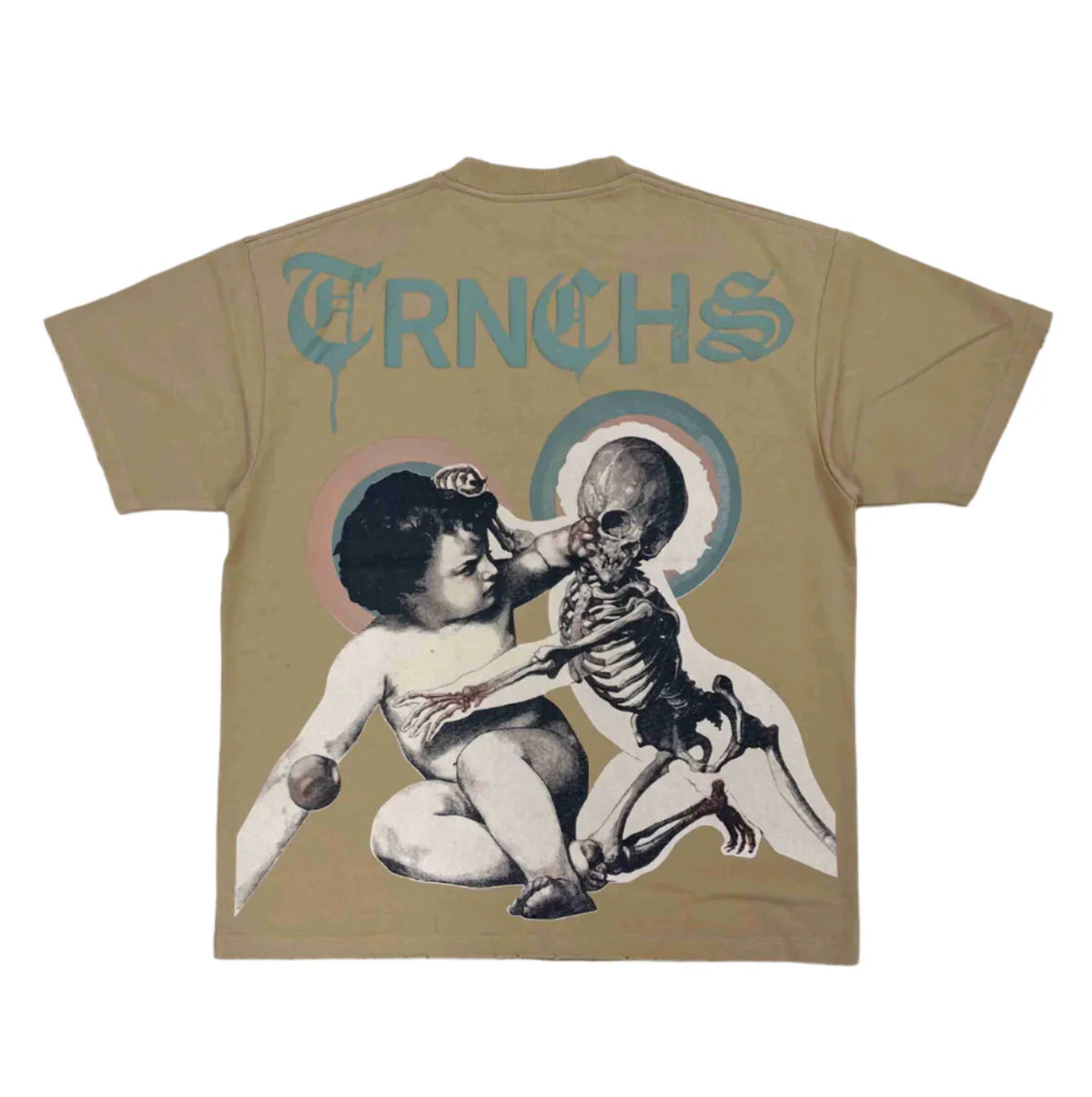 Trnchs "Two Graves" Tee Khaki