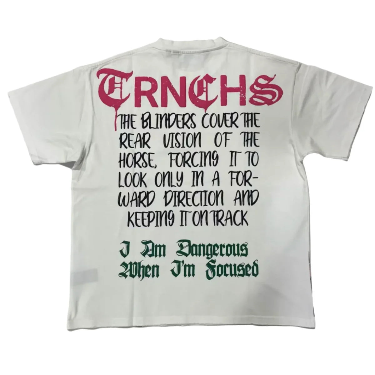 Trnchs "Horses" Tee White