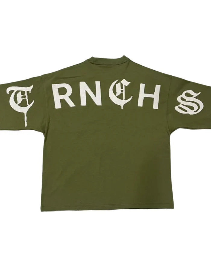 Trnchs "Yakhaf" Box Tee Olive