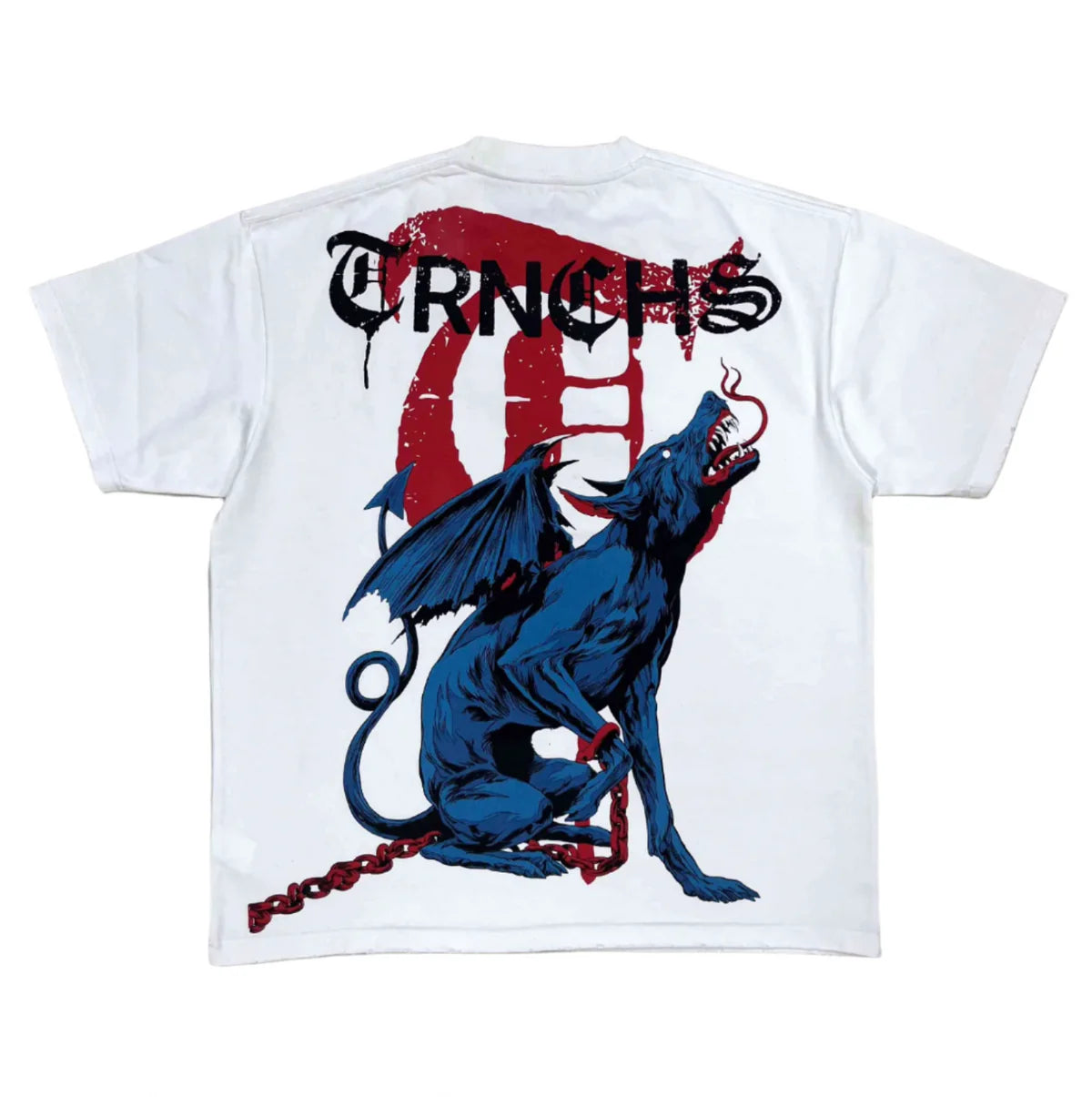 Trnchs "Conquer" Tee White