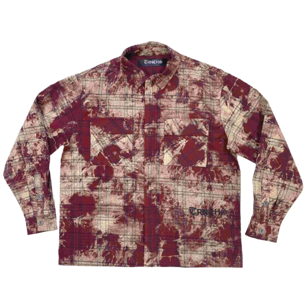 Trnchs "Fatah" Button up Red