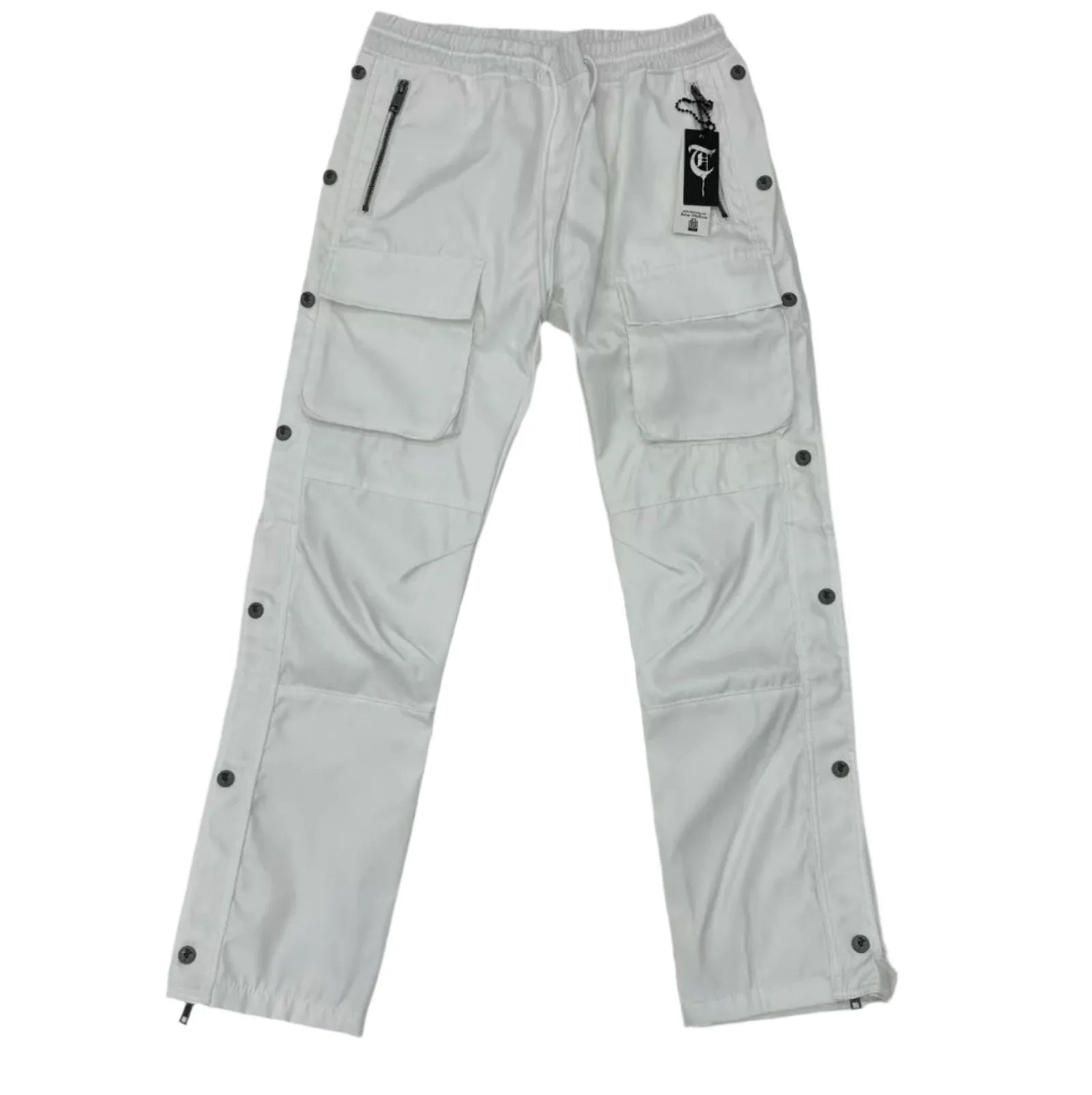 Trnchs "Al-Hudaydah" Cargo Pants Snap White
