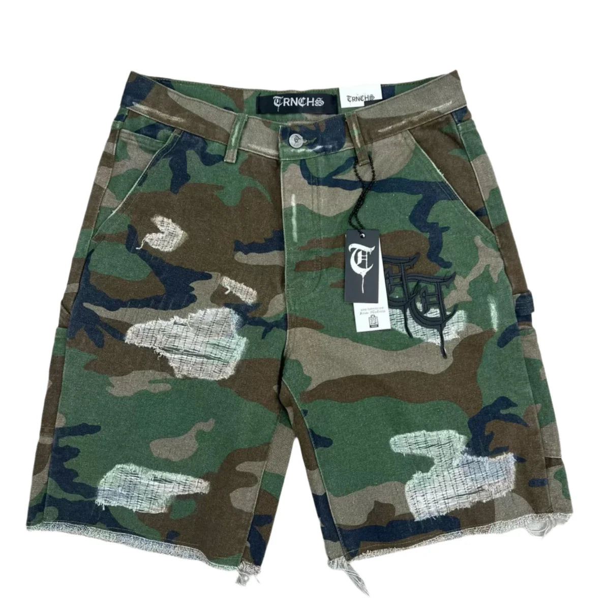 Trnchs "Jeneen" Shorts Camo