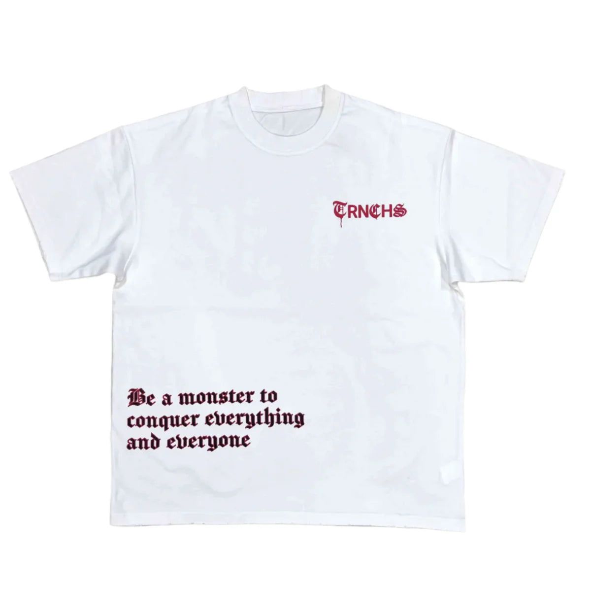 Trnchs "Conquer" Tee White