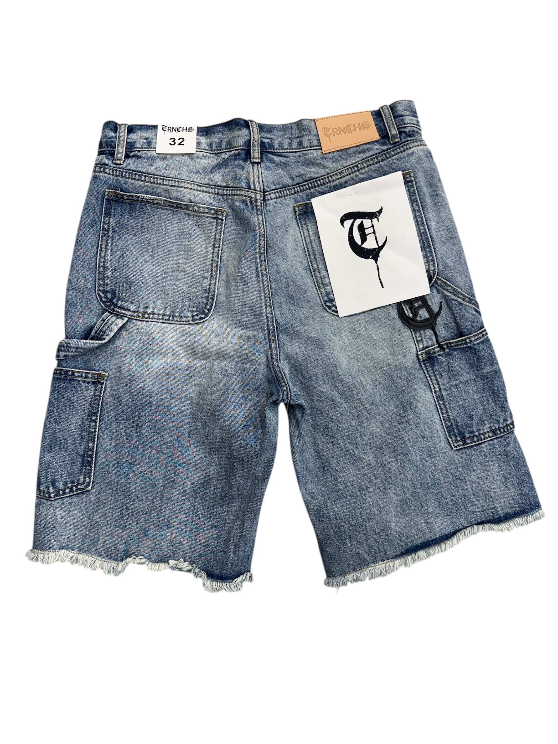 Trnchs Jeneen Shorts Light Wash