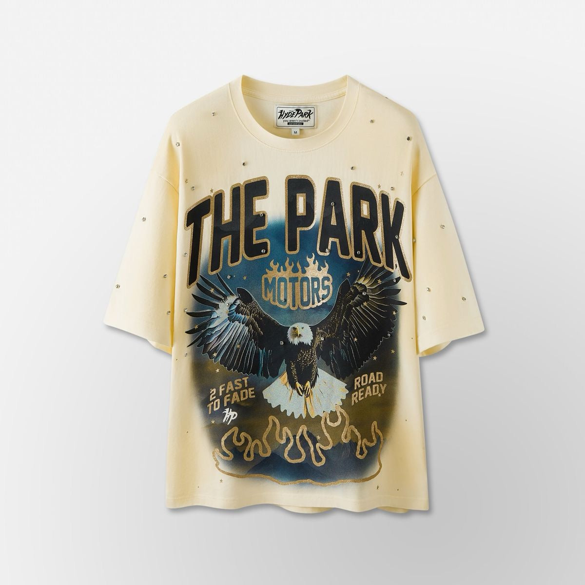 Hyde Park "Motor Park" Tee Cream