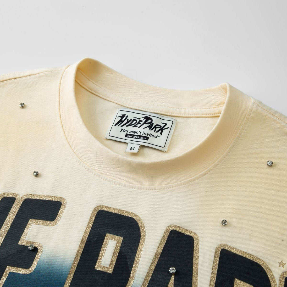 Hyde Park "Motor Park" Tee Cream