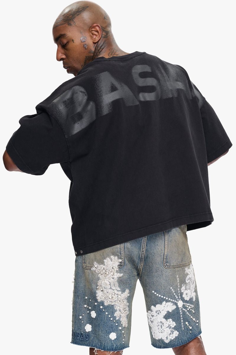 Valabasas "VV" Over Sized Tee Black