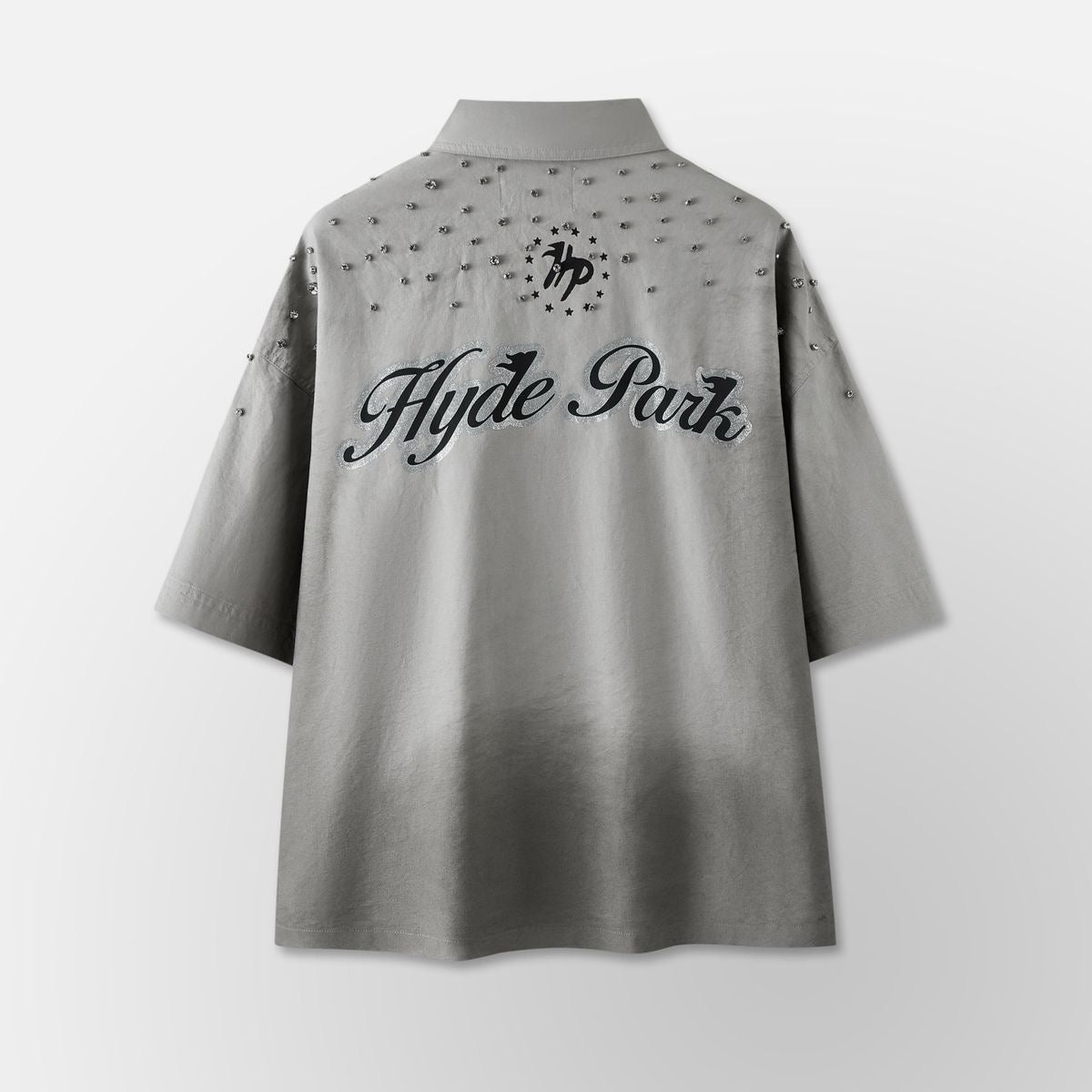 Hyde Park "Mob Steady" Button Up Grey