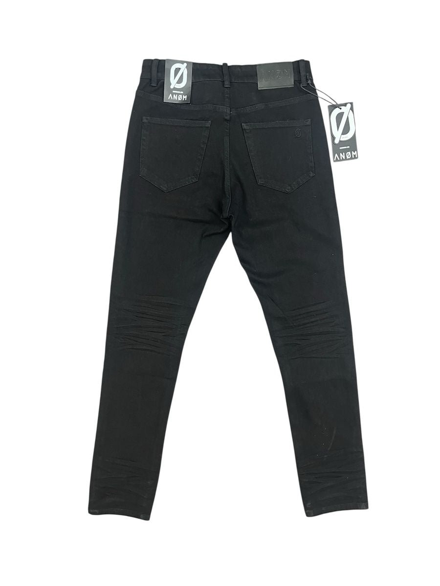 Anom "360" Stretch Skinny Black