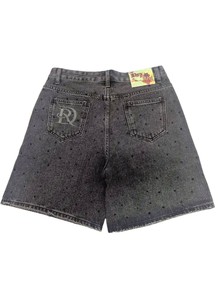 Dry Rot "Shadow" Grey Diamond Shorts