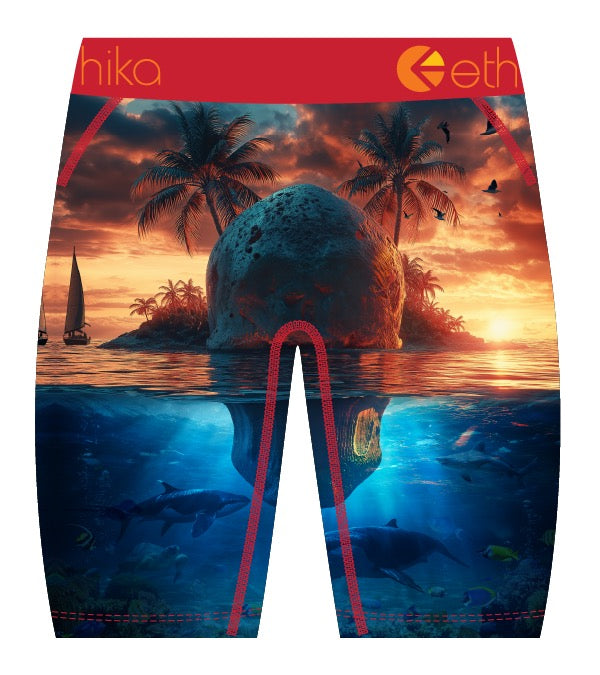 Ethika "Skol Island" Boxer Red
