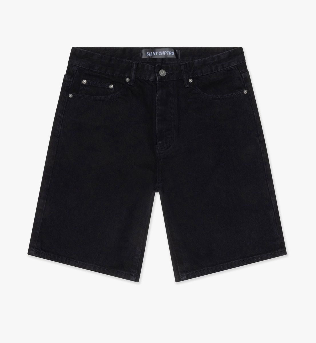 Silnt Chptrs "Chptr" Shorts Black Washed