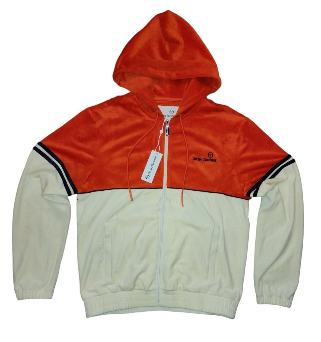 Sergio Tachini "Scopeto" Zip Up Orange