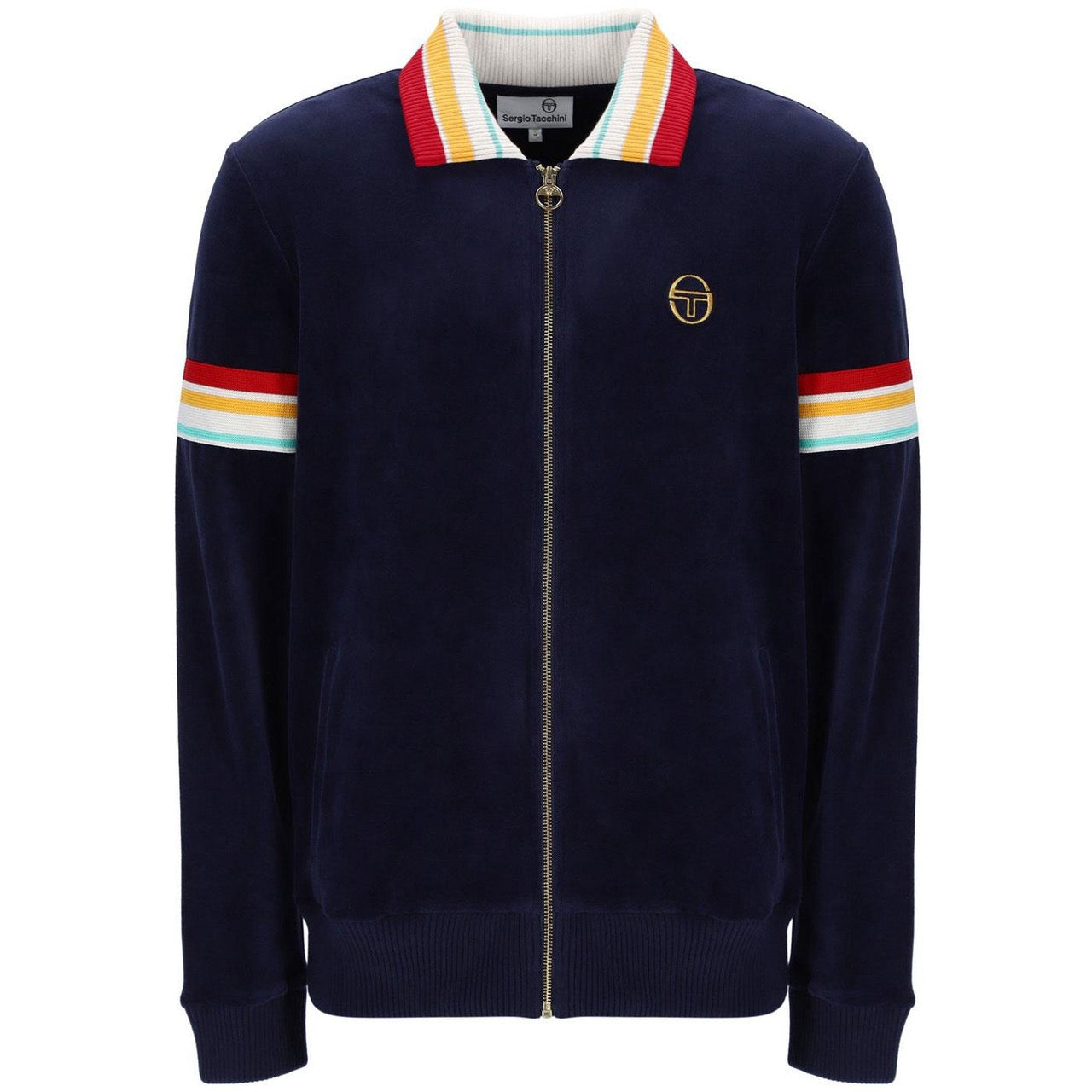 Sergio Tachini "Slice Track" Zip Up Navy