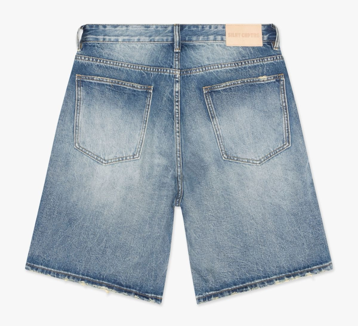 Silnt Chptrs "Chptr" Shorts Blue Wash