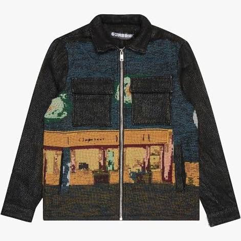 6NBRHD "Store Front" Sweater Multi
