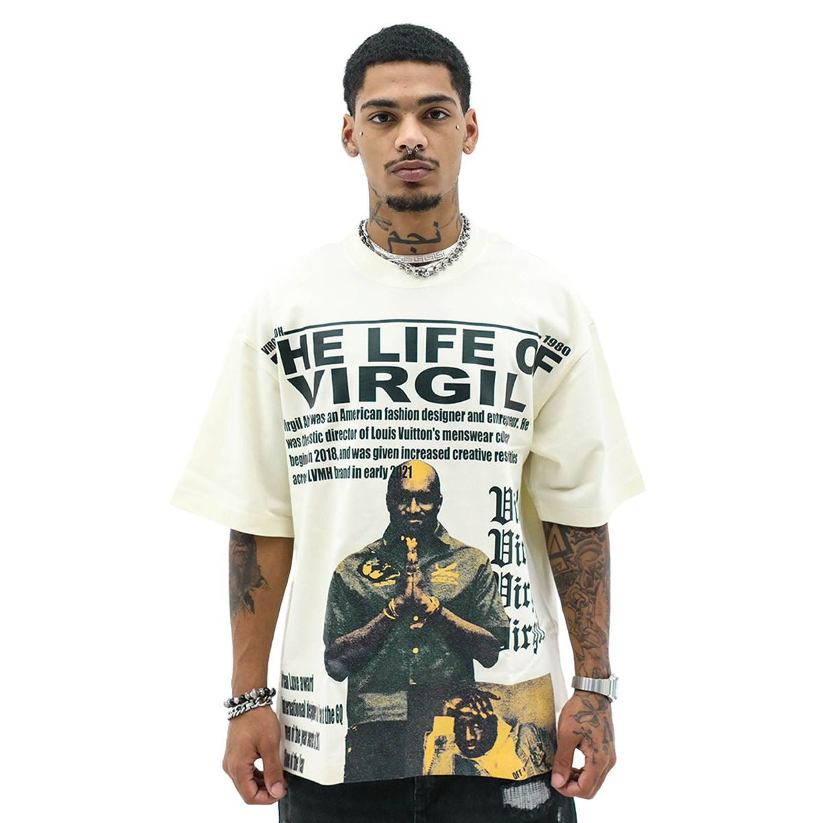 Heights "Virgil" Tee Cream