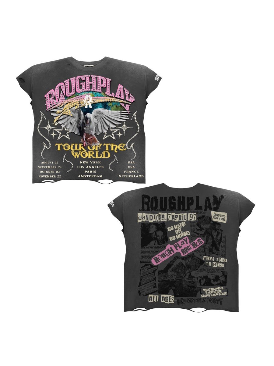 Rough Play "Sold" Tee Grey