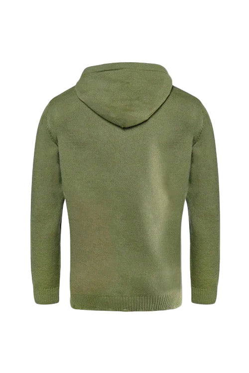 The Hideout Clothing "Love" Hoodie Olive