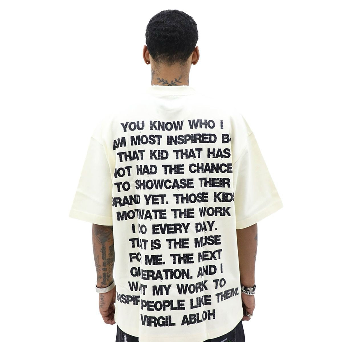 Heights "Virgil" Tee Cream