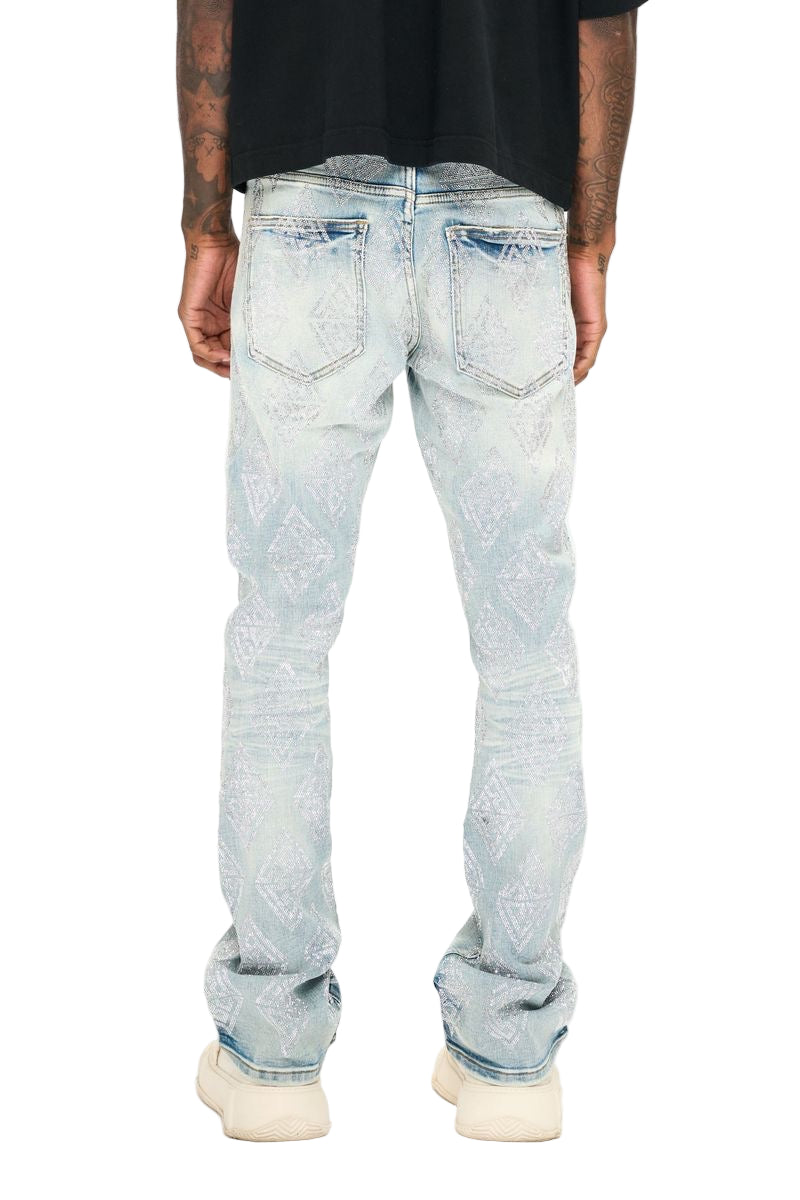 Valabasas "Glim" Stacked Light Blue Wash