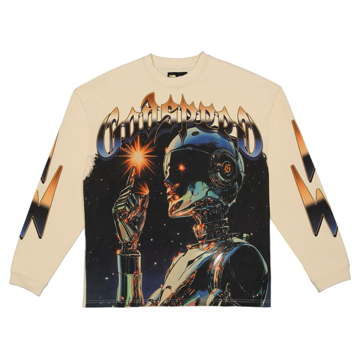 God Speed "Sputnik" Long Sleeve Tee Multi