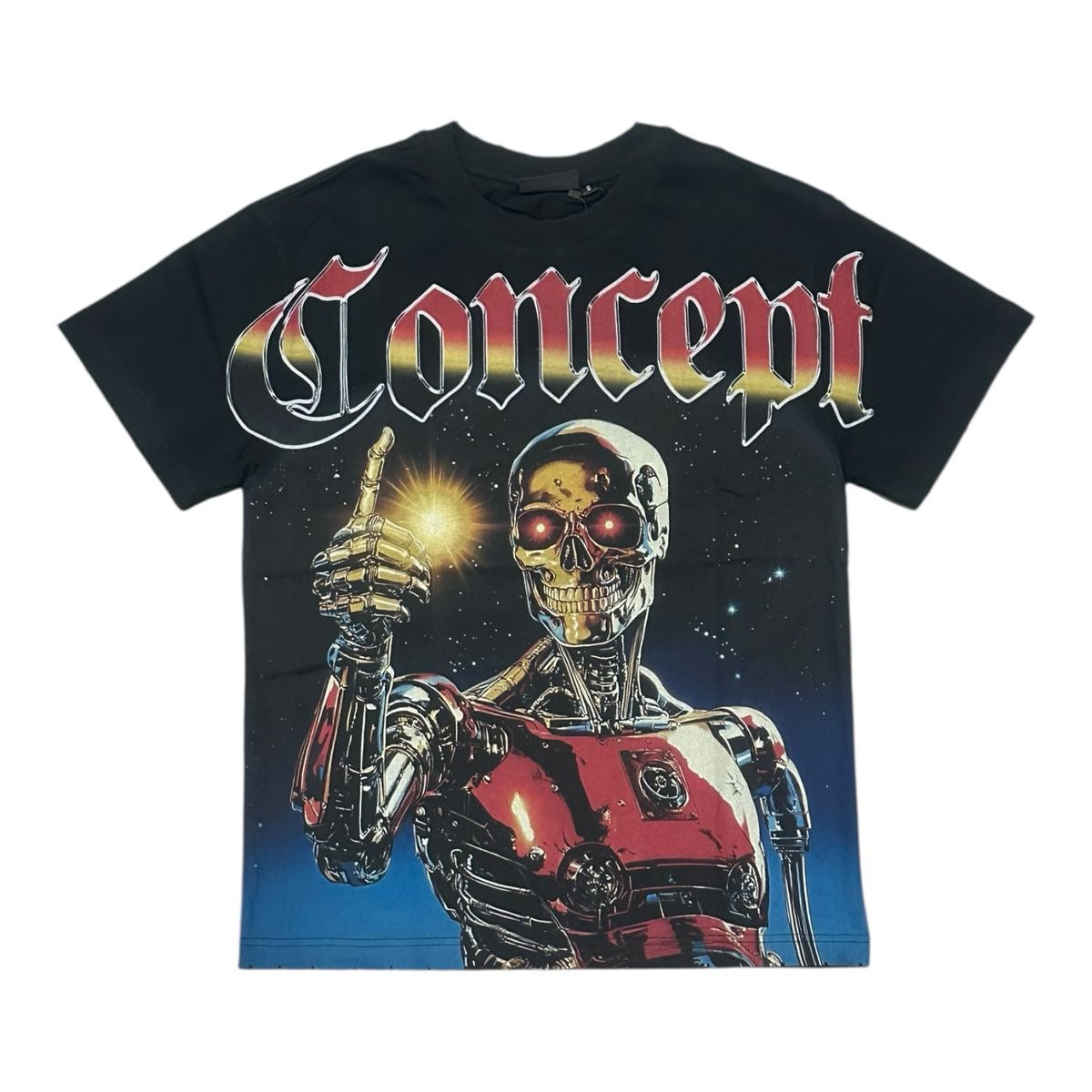 Concept "Star Light" Tee Black