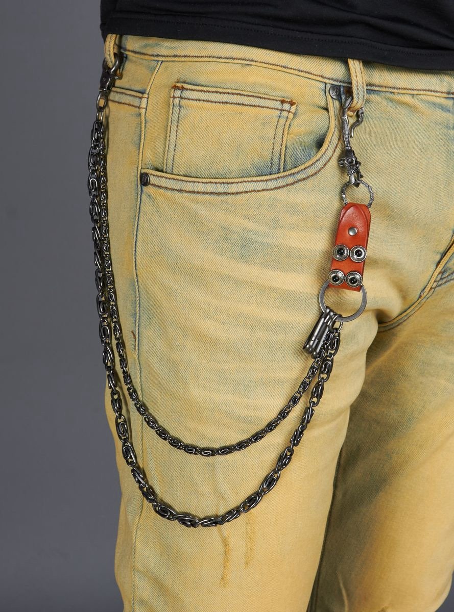 NME "Key Chain" Silver Chain