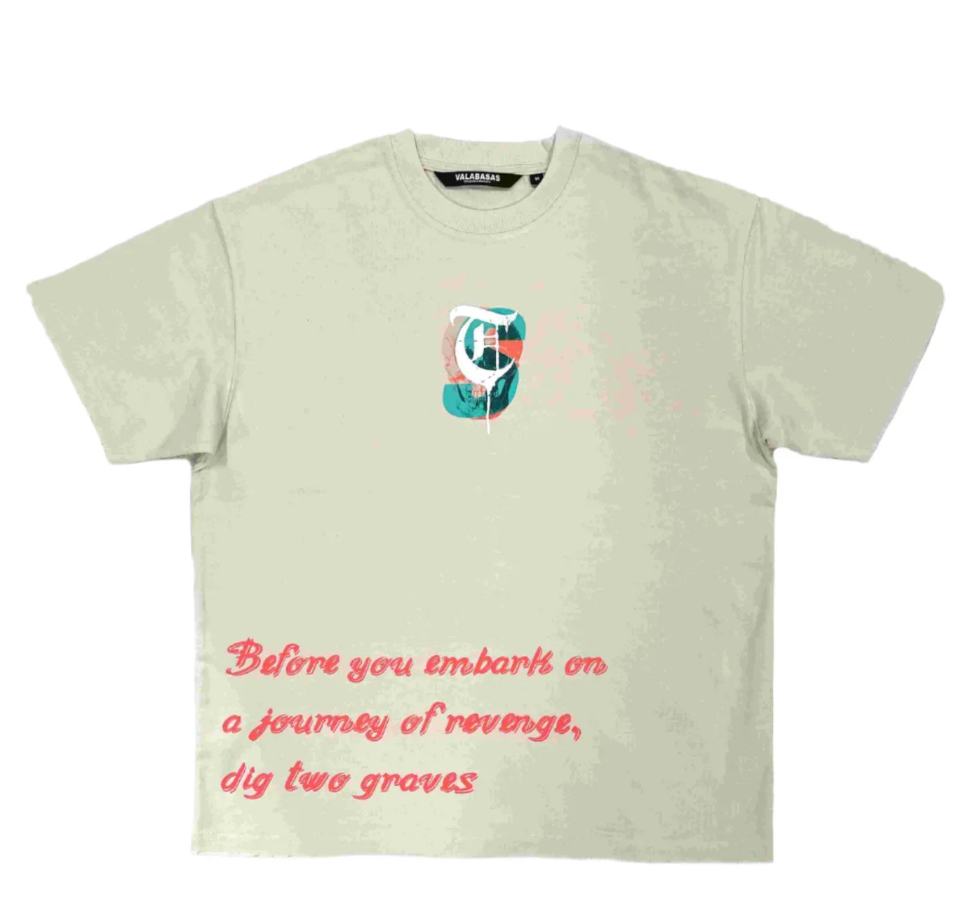 Trnchs "Lost Skull" Tee Cream