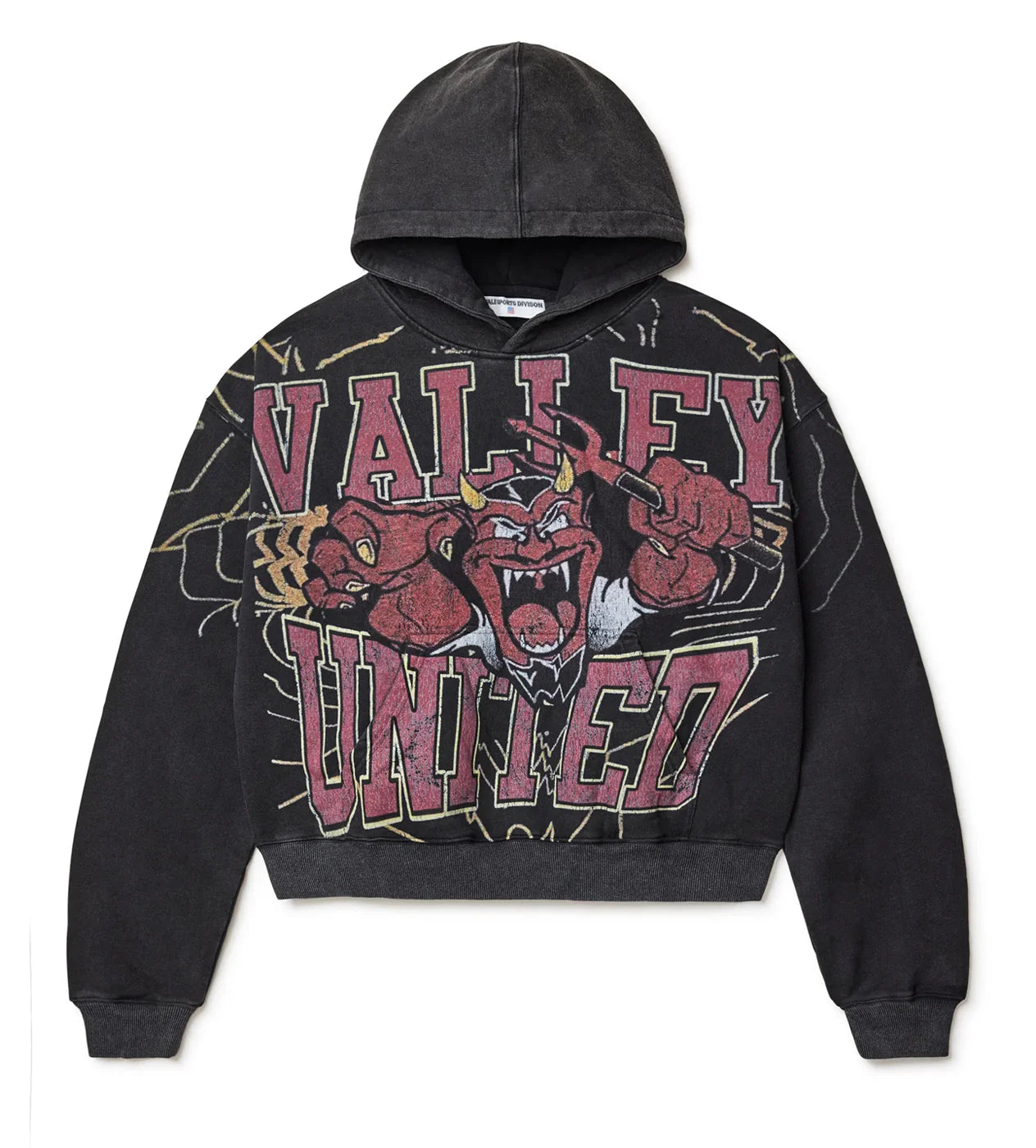 Vale Forever “Valley Mascot” Pullover Hoodie – Black