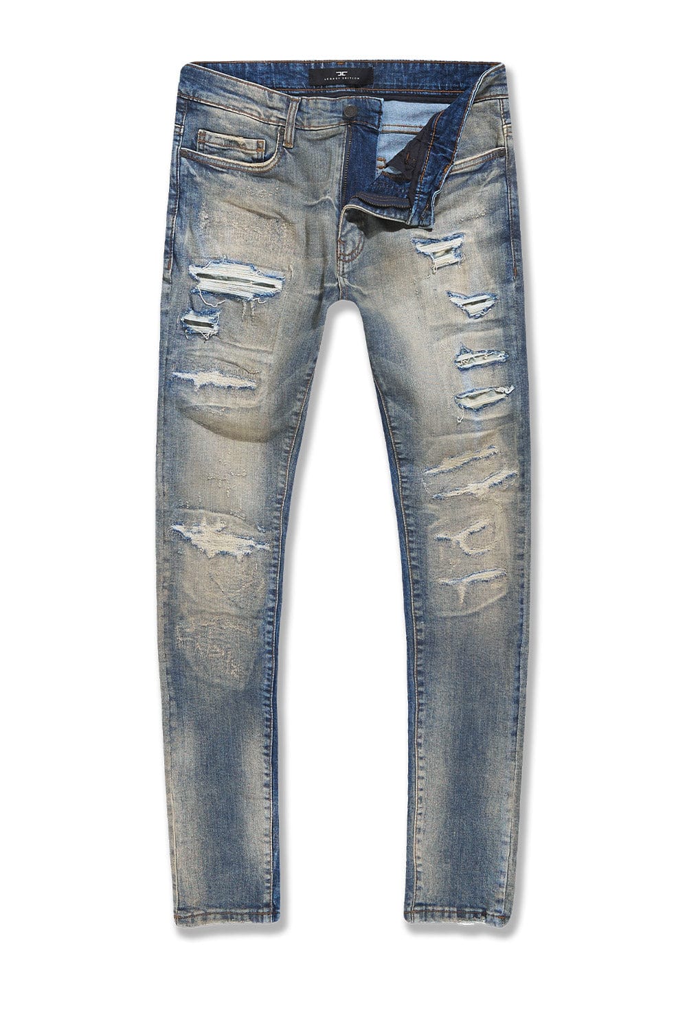 Jordan Craig "Contrast Wash" Skinny Desert Storm