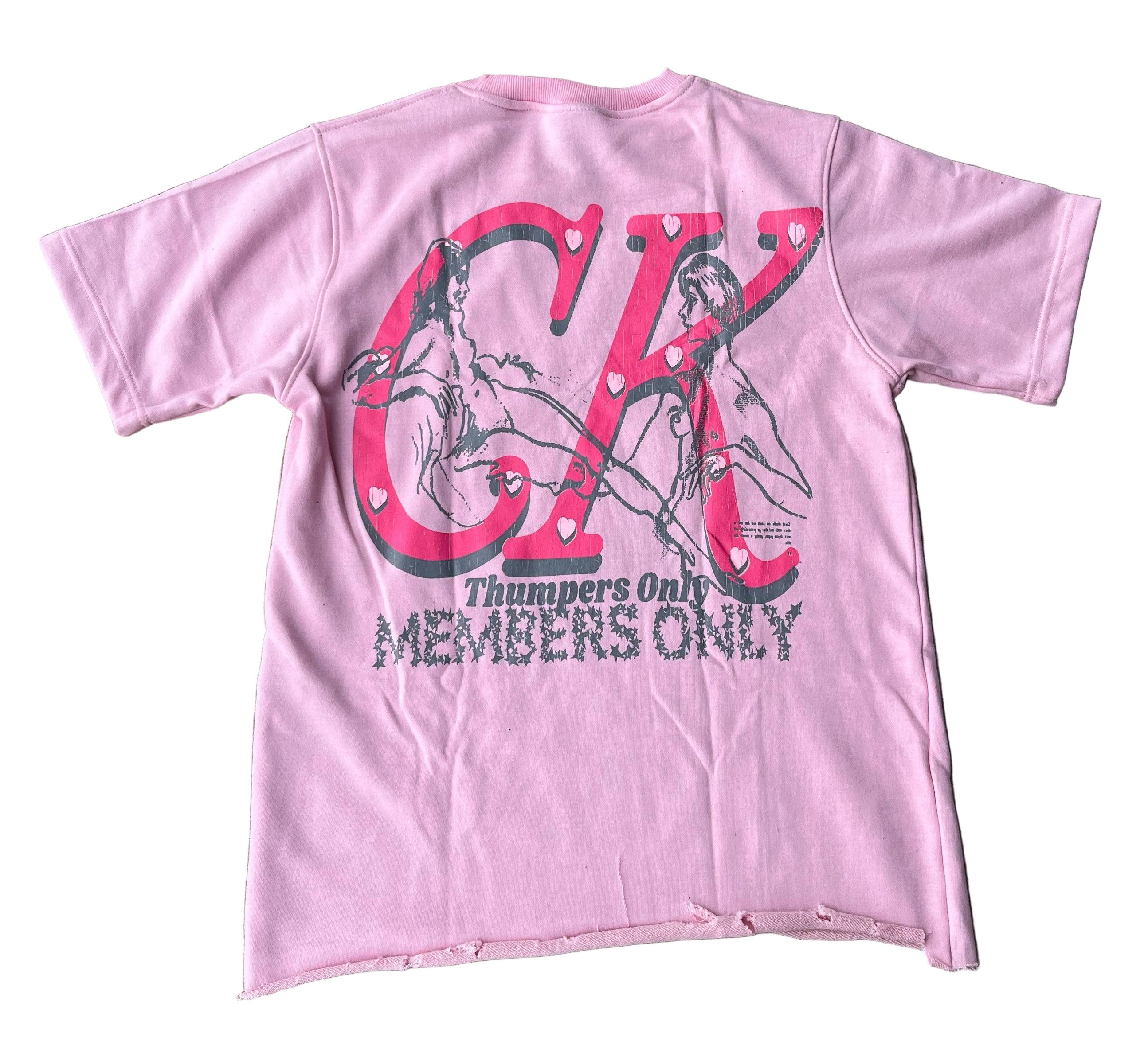 Thumpers Only "Victory" Tee Light Pink