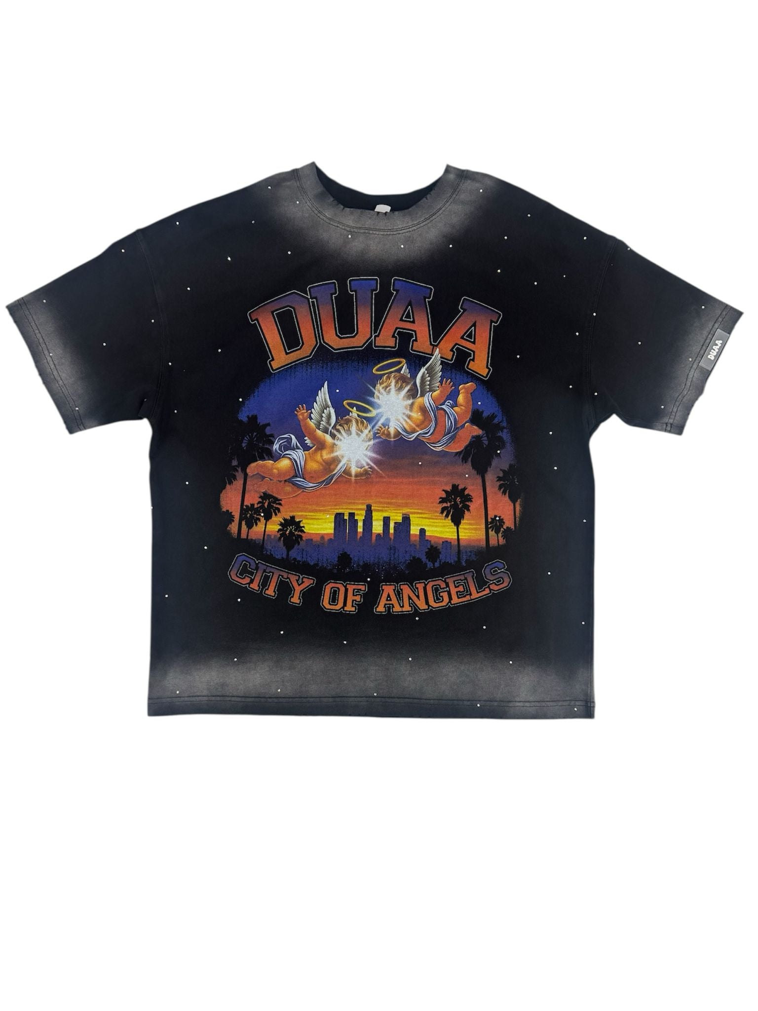 Duaa "Cali" Tee Black Wash