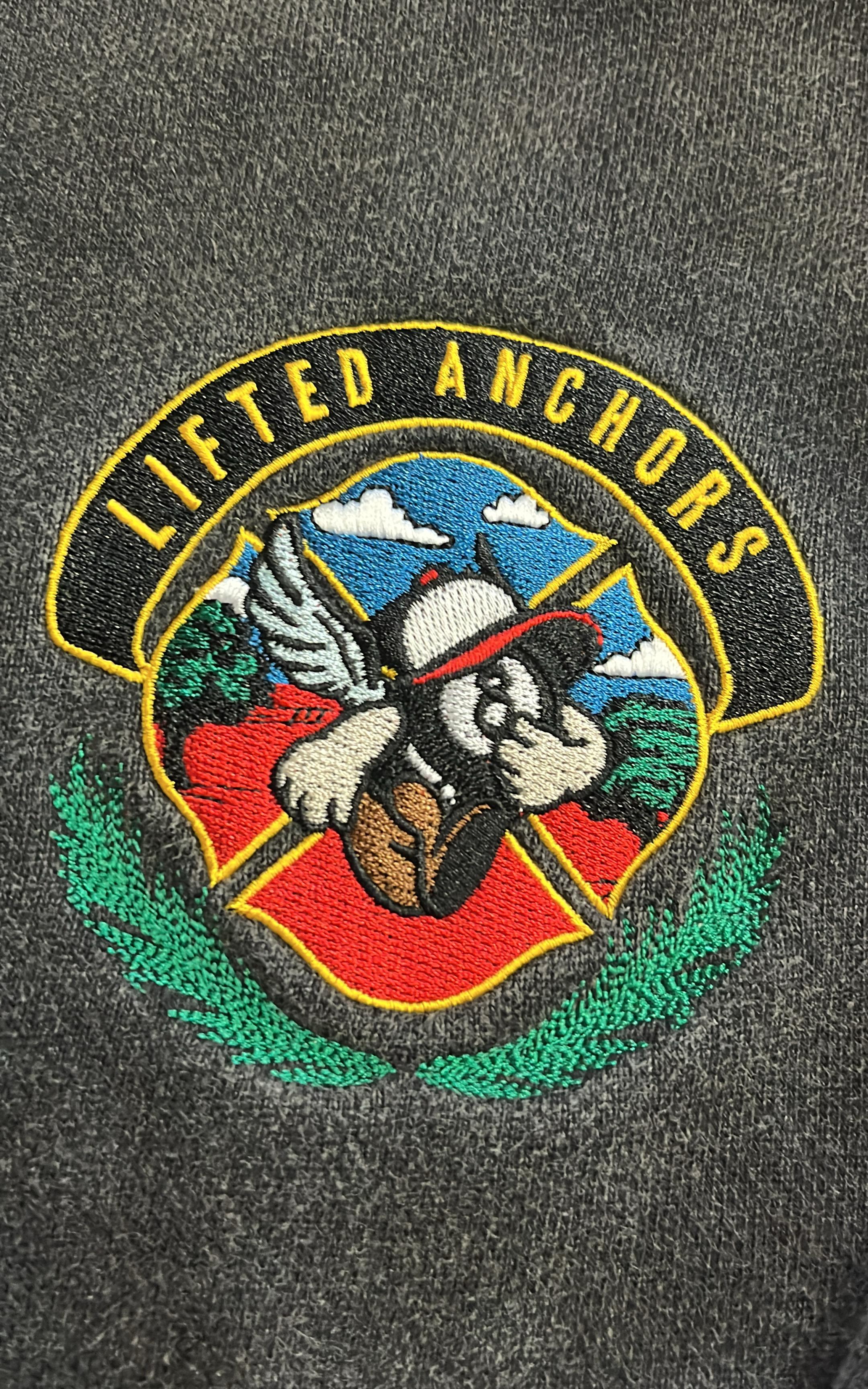 Lifted Anchors "8Ball" Sweater Black