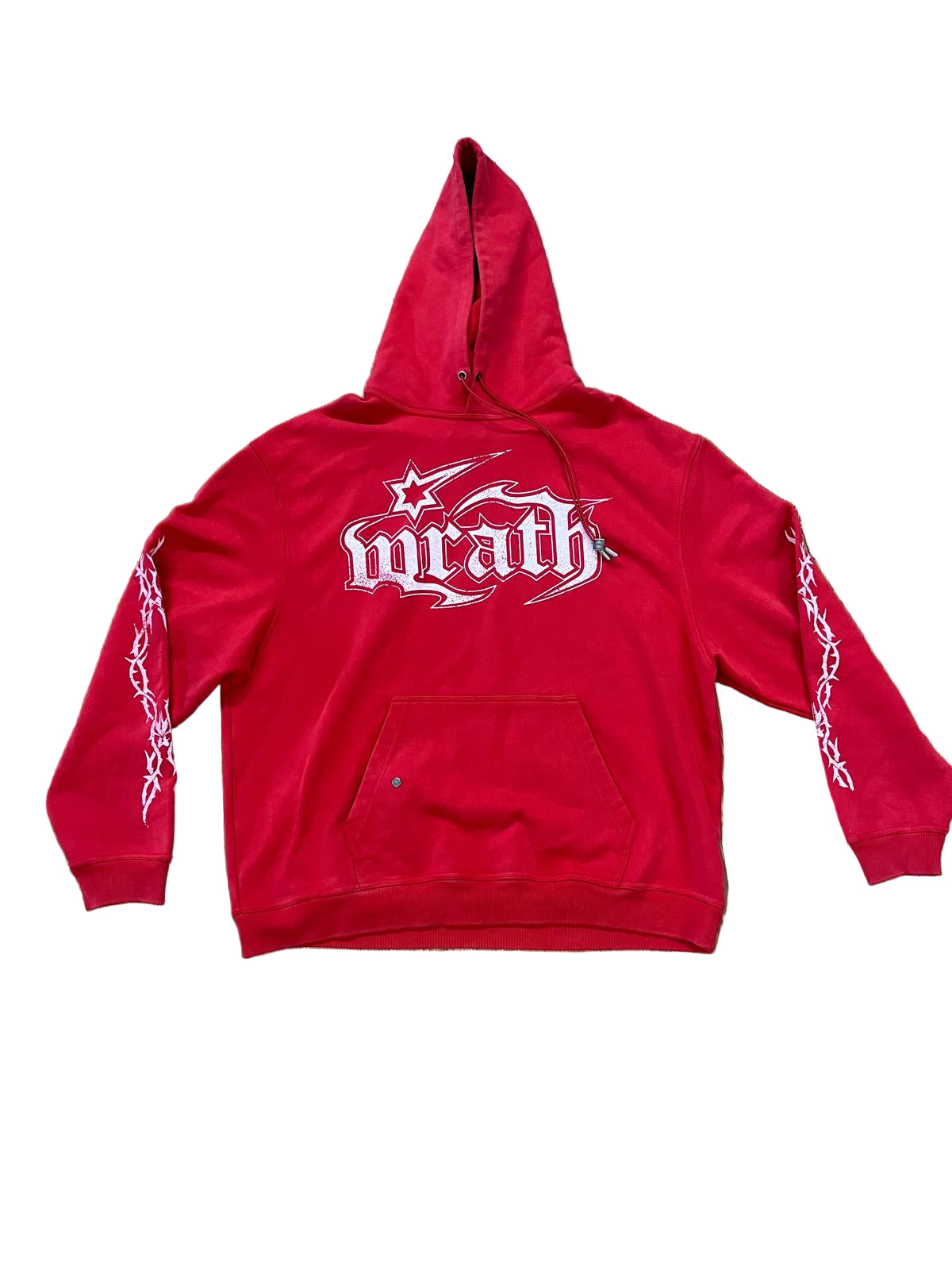 Wrath Boy "Gods Will" Hoodie Red