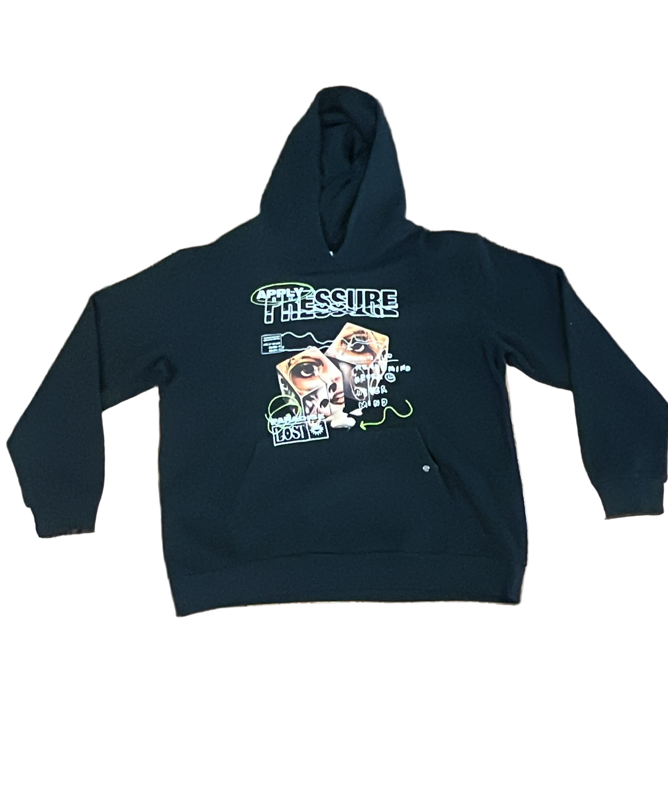 Paradise Lost "Pressure" Oversized Hoodie Black