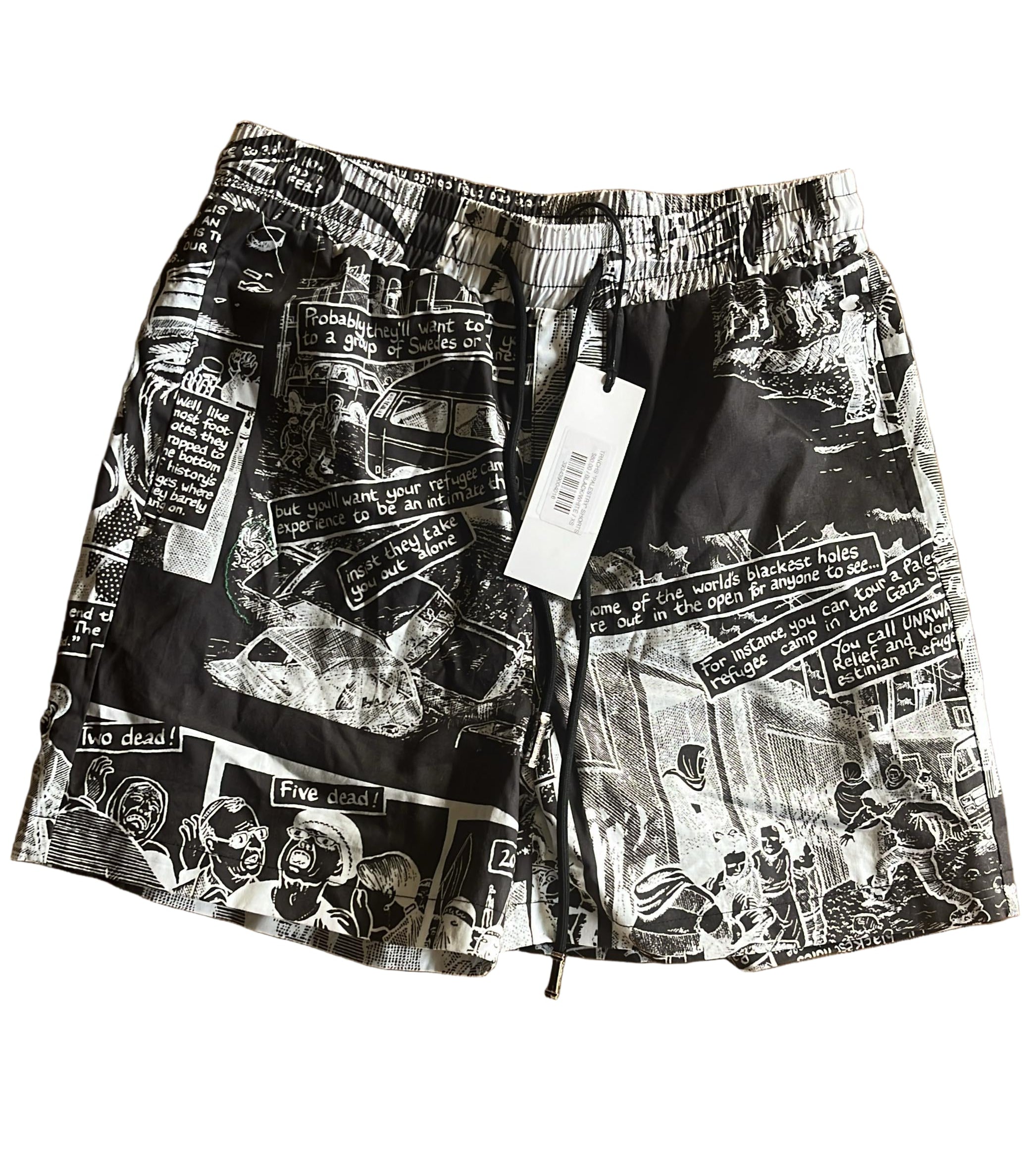 Trnchs "Gaza" Shorts Black