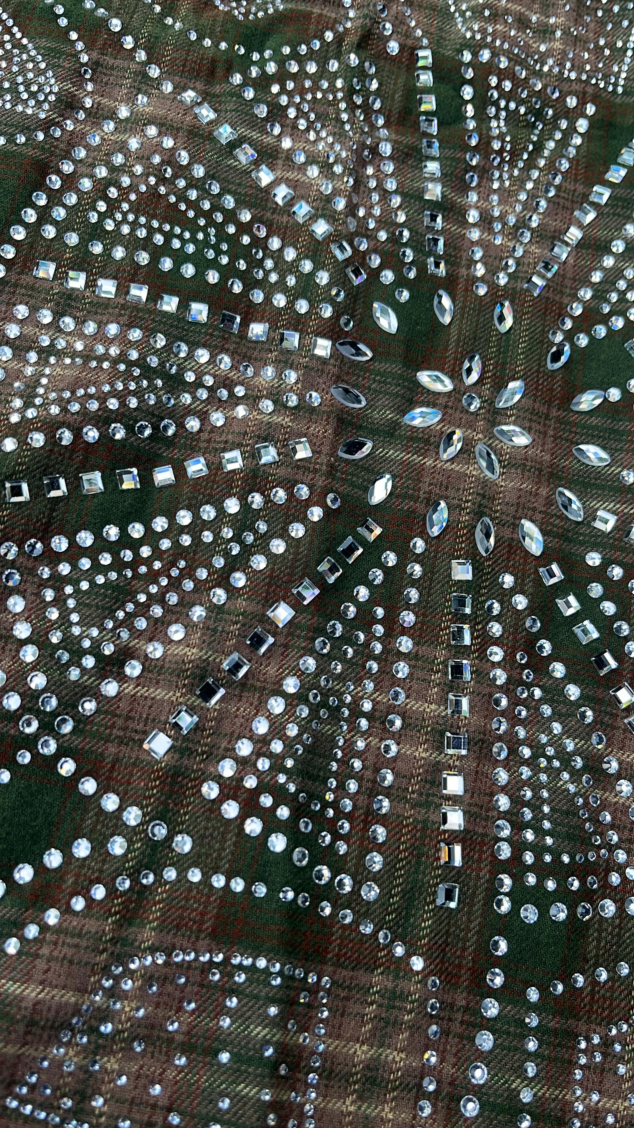 Silnt Chptrs "Cosmos" Button Up Olive