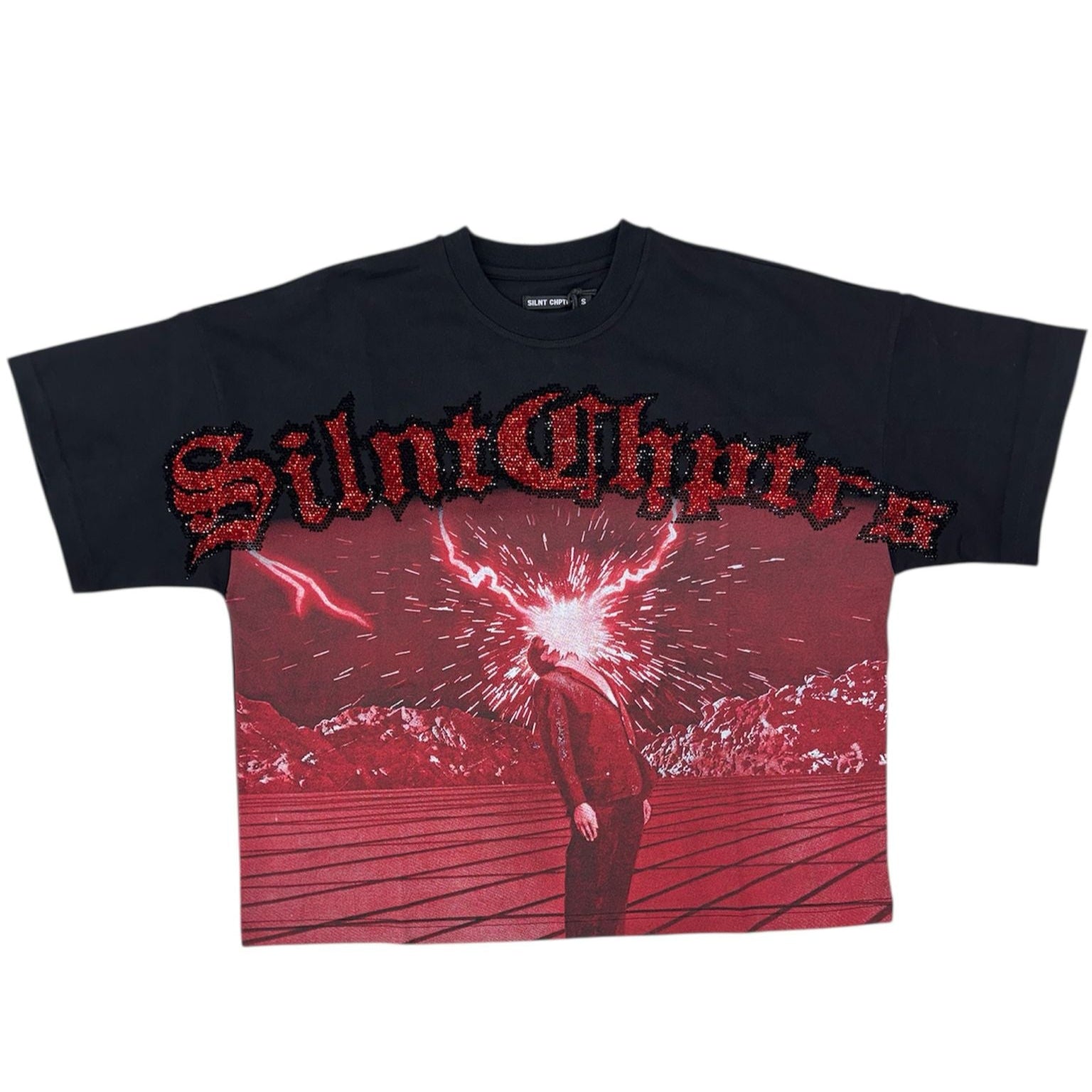 Silnt Chptrs "Lost In Thoughts" Box Tee Black